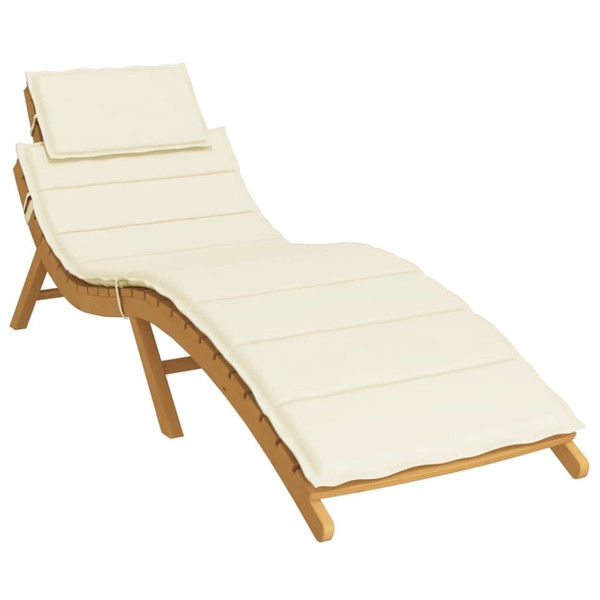 Sun Lounger Cushion Cream Oxford fabric (100% polyester) Standard A949-314160