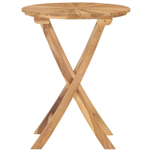 Outdoor Table Natural teak Solid teak wood Small Foldable A949-49437