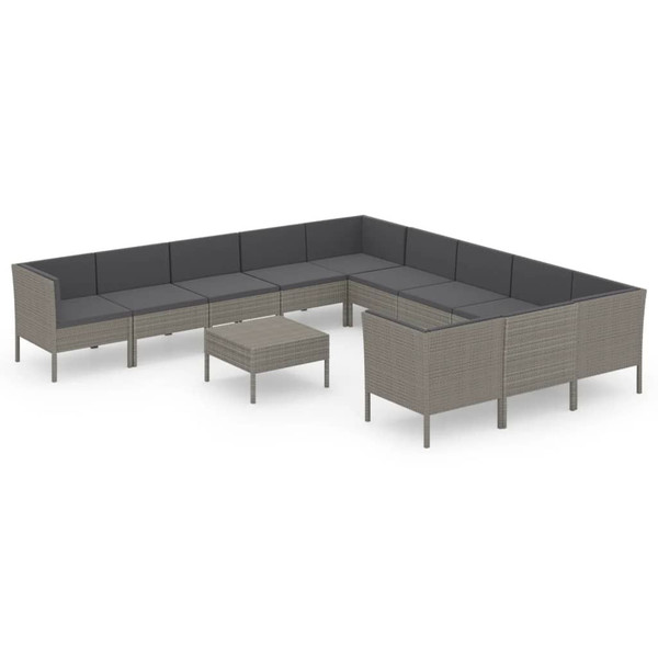 Garden Lounge Set Grey A949-3094502