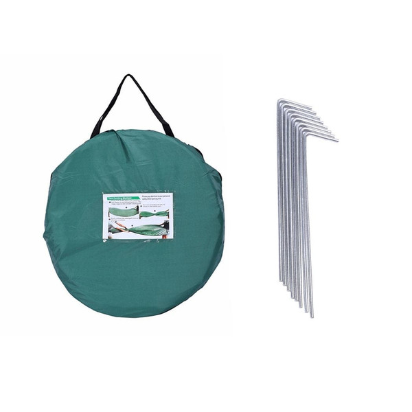 Portable Outdoor Pop-up Toilet Dressing Fitting Room Privacy Shelter Tent Army Green T575-S0671295545