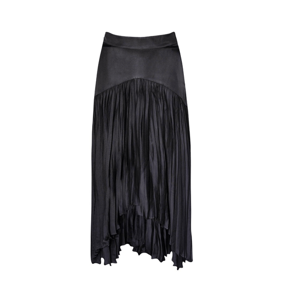 Maryanne Black Pleated Skirt T575-S0671384005