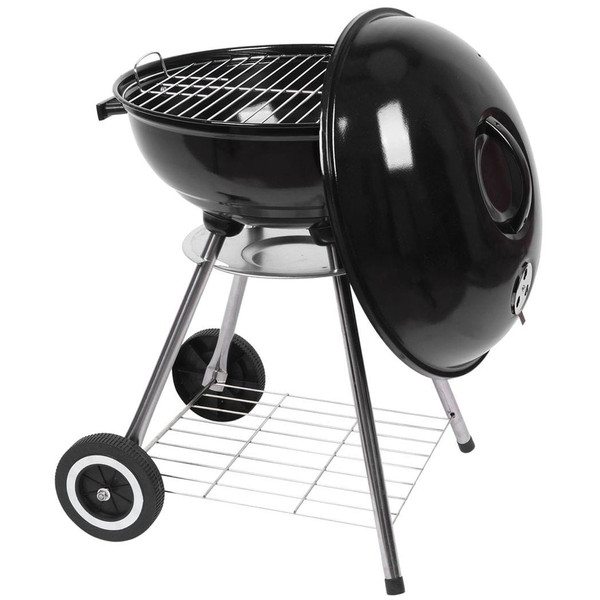 18 Inch Apple Charcoal Stove Enamel (Cover   Furnace Body) White Side Wheel Diameter 15cm T575-S0671272340