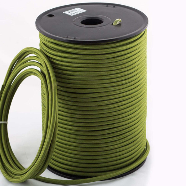 3Feet / 16Feet / 32 feet Vintage 2core Electric round cable covered with coloured ~1630 T575-S0671386588