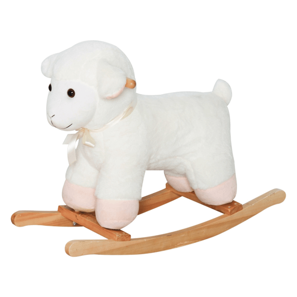 Baby Rocking Hors-White T575-S0671387463