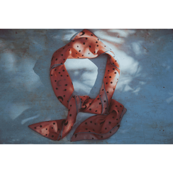Rust Stardust Scarf T575-S0671370951