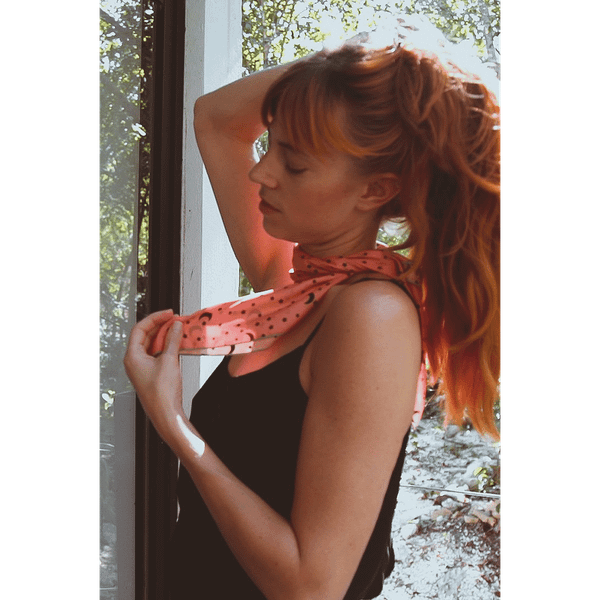 Rust Stardust Scarf T575-S0671370951