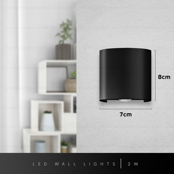 Modern LED Wall Lights IP54 rainproof Aluminum Wall Lamp~1577 T575-S0671386554