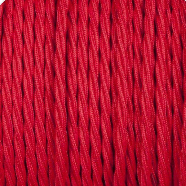 Vintage 2 core Twisted Italian Braided Cable ~ 1675 T575-S0671387249