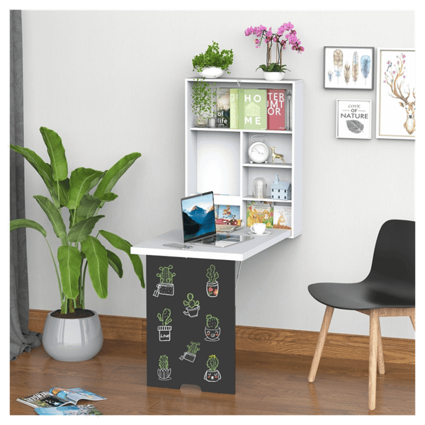 Wall Mounted Foldable Desk-White T575-S0671382201