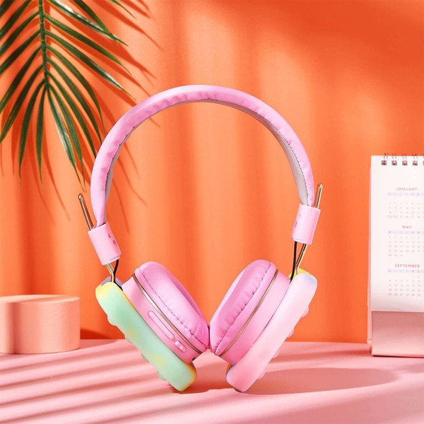 Fidget Headphones Kids Toy Headset, Wireless Bluetooth Headphone Pop Bubble On-Ear Headphone Fidget T575-V0671300598