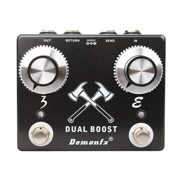 Color: WHITE - Demonfx High quality Guitar Effect Pedal Wah Distortion Overdrive Delay Reverb Compr F640-12000029207528549