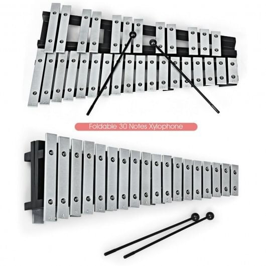27 Note Glockenspiel Xylophone with 2 Rubber Mallets B593-MU10044