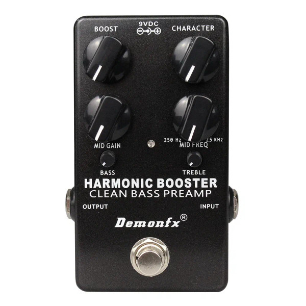 Color: multi - Demonfx High quality Guitar Effect Pedal Wah Distortion Overdrive Delay Reverb Compr F640-12000029207528562