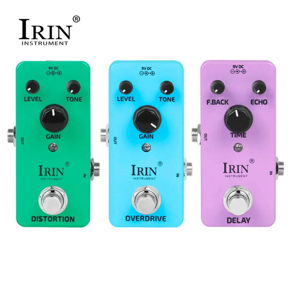 Color: WHITE, Ships From: CHINA - IRIN Delay Guitar Effects Pedal Overdrive Distortion Single Digit F640-12000039706186432