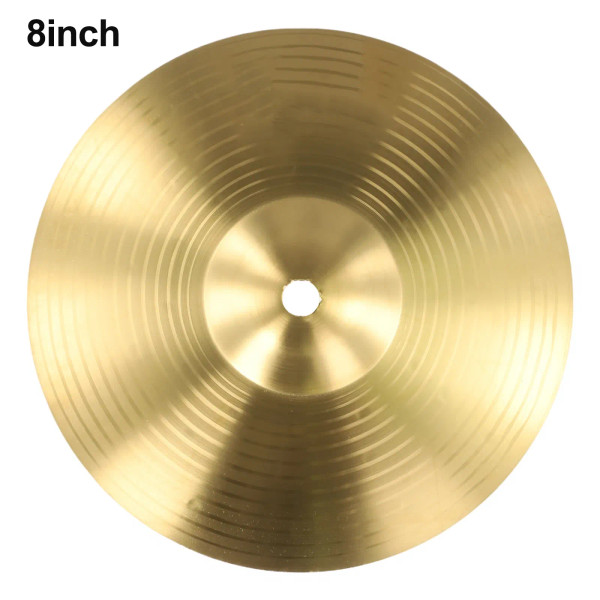 Color: Silver, Ships From: CHINA - Hi-Hat Jazz Cymbal For Music Programs Metallic Luster Shiny 8 10 F640-12000038773681683
