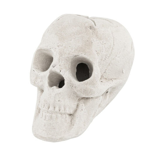 Halloween Fire Pit Skull Halloween Decoration-Beige - Color: Beige D681-NP10687BE