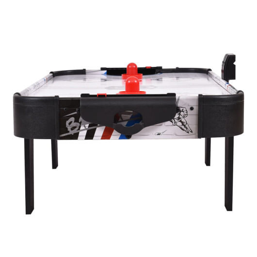 42 Inch Air Powered Hockey Table Top Scoring 2 Pushers - Color: White D681-TM10020
