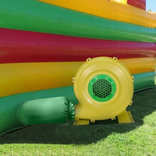1100W Air Blower Inflatable Blower for Inflatable Bounce House - Color: Yellow D681-ES10046US