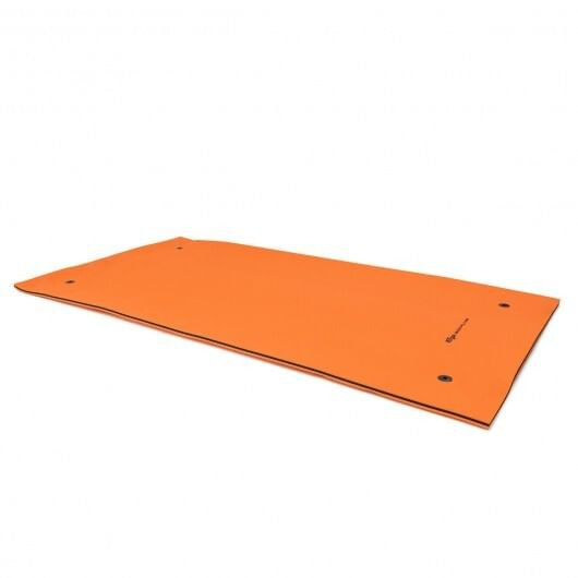 3 Layer Water Floating Pad for Recreation/Relaxing - Color: Orange D681-OP3838