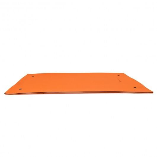 3 Layer Water Floating Pad for Recreation/Relaxing - Color: Orange D681-OP3838