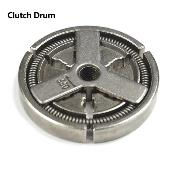 Size: 16 Inches - XCAN Clutch Drum+Clutch Cover+Needle Bearing For 4500 5200 5800 45cc 52cc 58cc Ch F640-10000015334115509