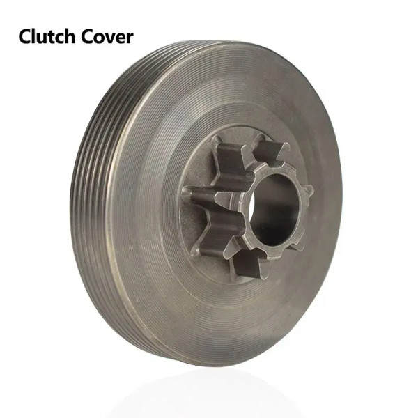 Size: 10 Inches - XCAN Clutch Drum+Clutch Cover+Needle Bearing For 4500 5200 5800 45cc 52cc 58cc Ch F640-10000015334115506