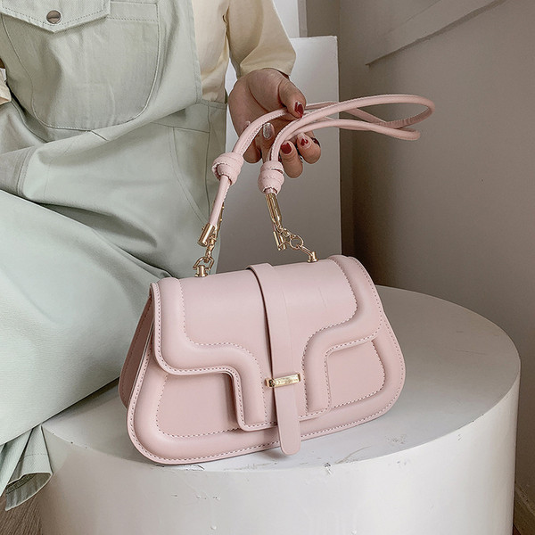 New Fashion One-shoulder Drawstring Casual Simple Messenger Underarm Bag Q119-CJNS1191247