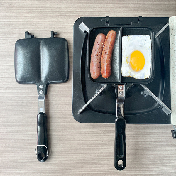 Removable Double-sided Heating Double-head Sandwich Pan Home Bread Making Q119-CJCJ1098384