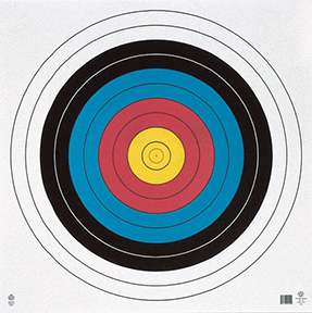 Maple Leaf FITA Target 10-Ring 80 cm. R557-34534