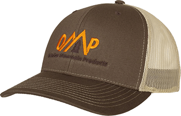 October Mountain Logo Hat Brown/Tan R557-81615