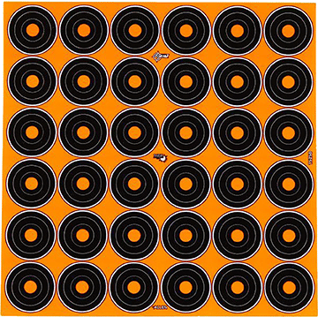 EzAim Splash 1 in. Bullseye Adhesive Targets 6x6 in. 12 pk. R557-1205872