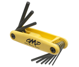 October Mountain Pro Shop Hex Wrench Set 5/64 - 1/4 in. R557-60833