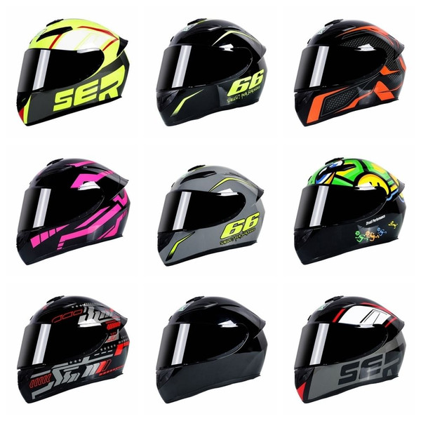 Motorcycle Helmet cool Modular Moto Helmet With Inner Sun Visor Safety Double Lens Racing Full Face K484-PAU_0BJ2AMM8