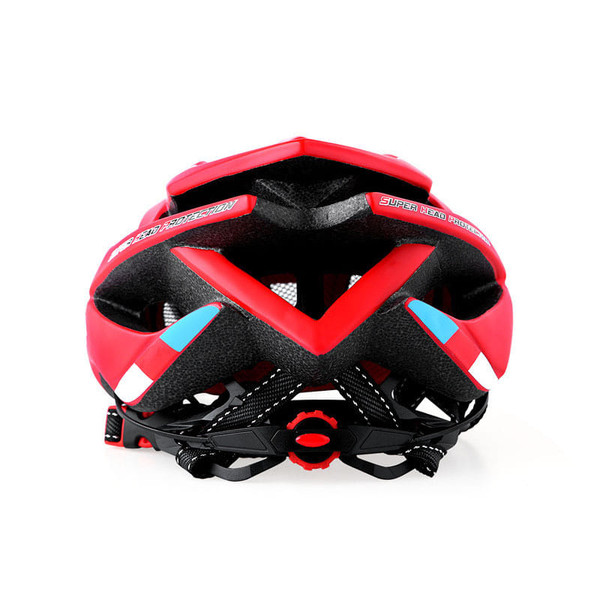 Men Women Piece Molding Cycling Helmet for Head Protection Bikes Equipment  red_One size K484-POU_05457SIR
