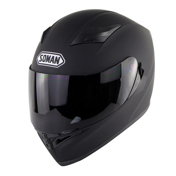 Motorcycle Helmet Men Women Full Face Helmet Moto Riding Motocross Motorbike Helmet  Matte black wi K484-PAU_0B8HKJ9H