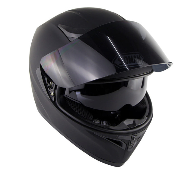 Motorcycle Helmet Men Women Full Face Helmet Moto Riding Motocross Motorbike Helmet  Matte black wi K484-PAU_0B8HKJ9H