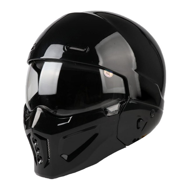 Full Face Motorcycle Helmet With Detachable Front Cover Multiple Ventilation Holes DOT Approved Mot K484-FQZAP_0BYZEXIY