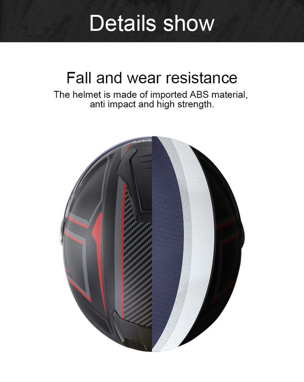 Motorcycle Helmet 3/4 Electrical Helemets Dual Visor Half Face Motorcycle Helmet   Black fluorescen K484-PAU_0BB1K65V