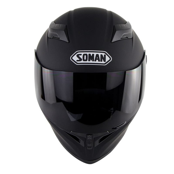 Motorcycle Helmet Men Women Full Face Helmet Moto Riding Motocross Motorbike Helmet  Matte black wi K484-PAU_0B8HNSXN