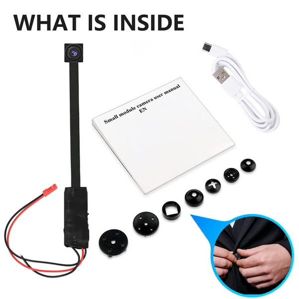 Mini Camera HD 1080P Camera Easy Operating Clear Night Vision Lightweight Portable Premium Cams K484-PEL_0RLGYWYE