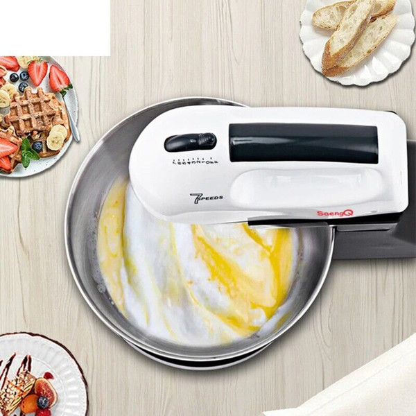 7-speed Automatic Mixer Hand-held Electric Food Mixers Egg Beater UK Plug Black K484-PHO_0W4S5X7K