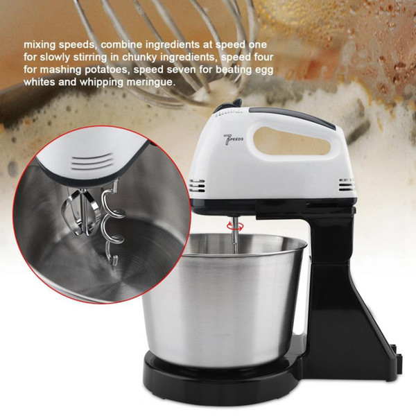 7-speed Automatic Mixer Hand-held Electric Food Mixers Egg Beater UK Plug Black K484-PHO_0W4S5X7K