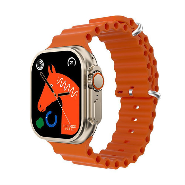 I9 Ultra Max 2.19 Inch Smart Watches Make/Answer Calls Fitness Tracker Heart Rate Blood Oxygen Moni K484-PEL_0RPAC33O