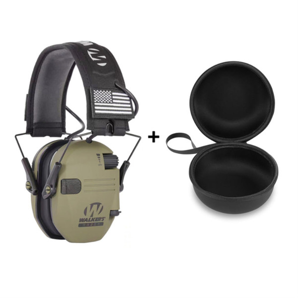 Shooting Ear Protective Safety Earmuffs Noise Reduction Electronic Earmuffs Hearing Protector for H K484-PEL_0NGVFMHS