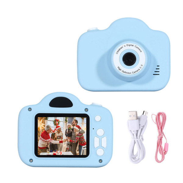 Mini Kid Camera Cartoon Camera 20 Million Pixels 2 Inch HD Ips Scherm Digitale Camera Projectie Vid K484-PEL_0QBI8YP6