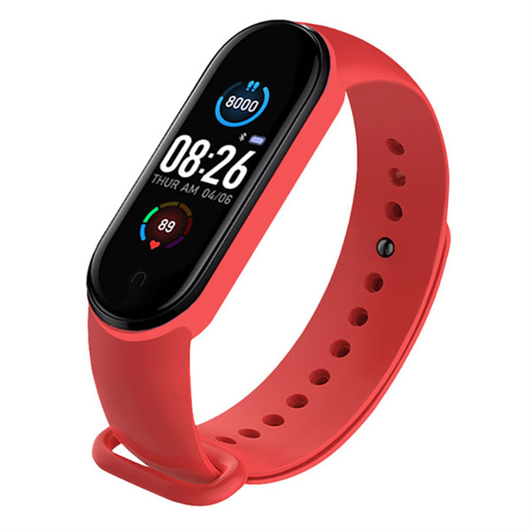 M5 Smart Watch Waterproof Heart Rate Blood Pressure Monitor Fitness Sports Smart Band Compatible Fo K484-PEL_0PAWK9YE