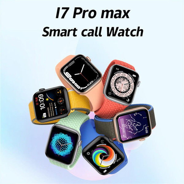 1.8-inch I7Pro Max IWO13 PRO Smart Watch Bluetooth Call Heart Rate Blood Oxygen Monitor IP67 Waterp K484-PEL_0Q98PDUS