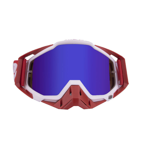 Motorcycle  Goggles Outdoor Off-road Goggles Riding Glasses Windproof Dustproof riding glasses Blue K484-PAU_0B7SJP20