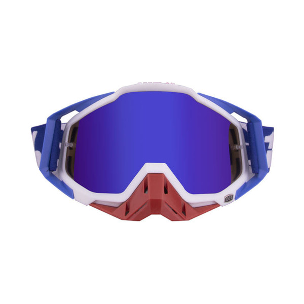Motorcycle  Goggles Outdoor Off-road Goggles Riding Glasses Windproof Dustproof riding glasses Blue K484-PAU_0B7SJP20