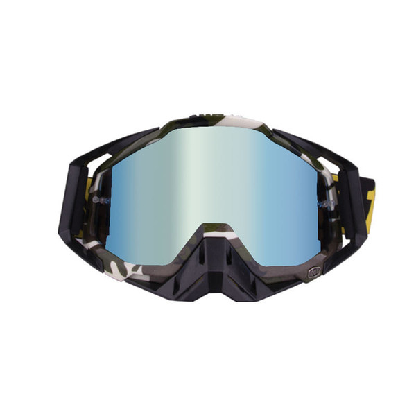 Motorcycle  Goggles Outdoor Off-road Goggles Riding Glasses Windproof Dustproof riding glasses Blue K484-PAU_0B7SJP20